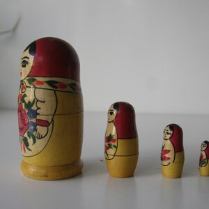 Russian matryoshkas, different matryoshkas, 4 dolls, matryoshka, Russian dolls, set 3 1 the big image 5