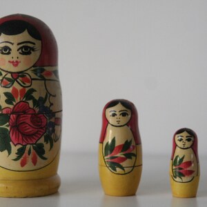 Russian matryoshkas, different matryoshkas, 4 dolls, matryoshka, Russian dolls, set 3 1 the big image 2