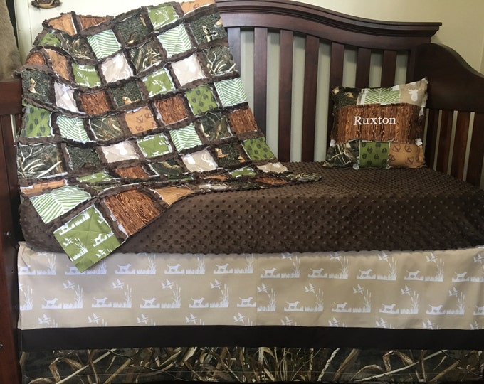 DUCKS & BUCKS Nursery Collection Hunting Crib Bedding Duck Etsy