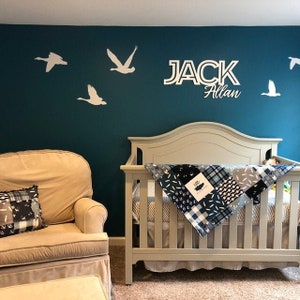 duck hunting nursery bedding