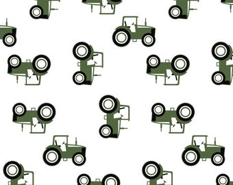 Tractor Crib Sheet Etsy
