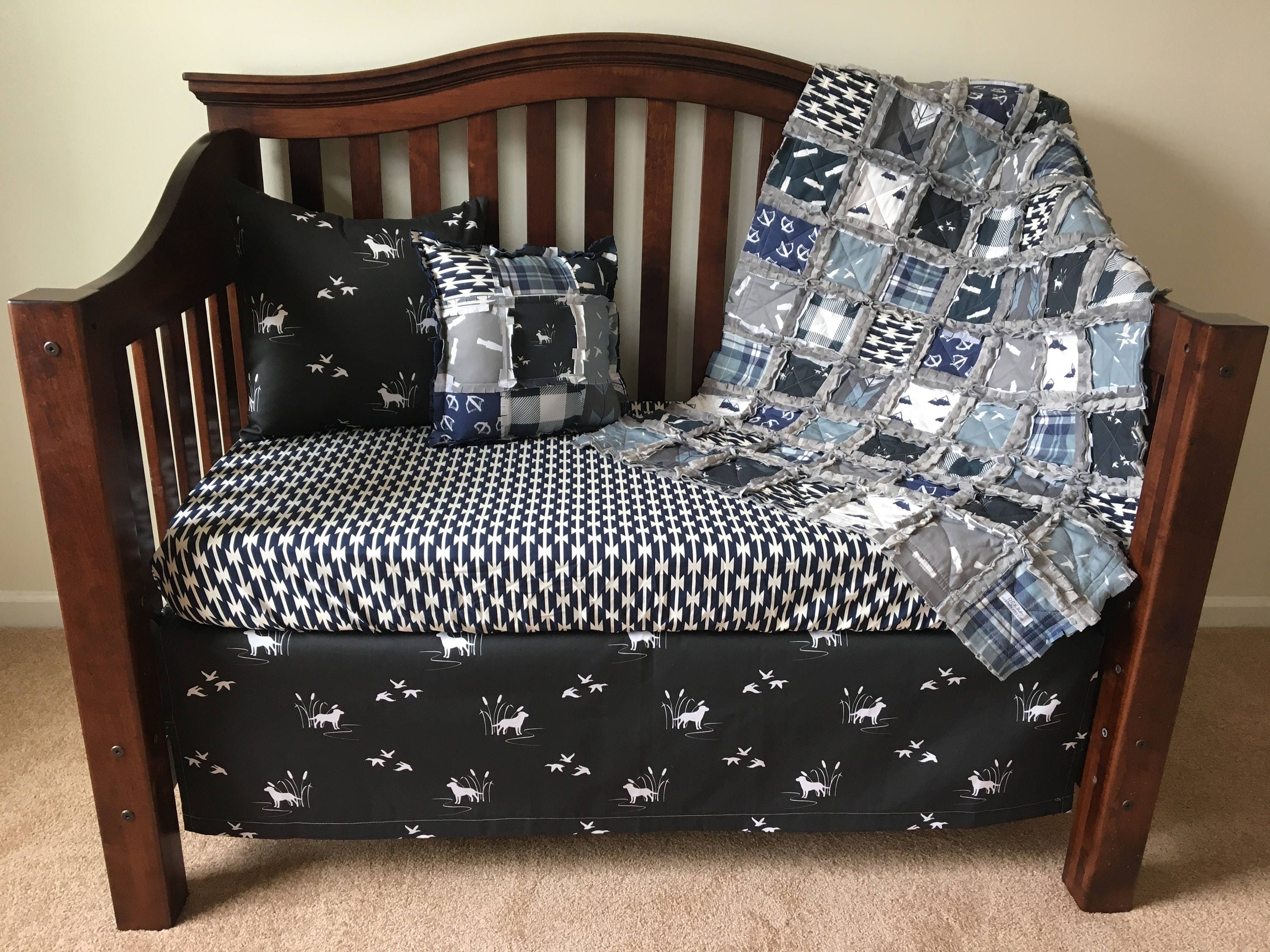 duck crib bedding