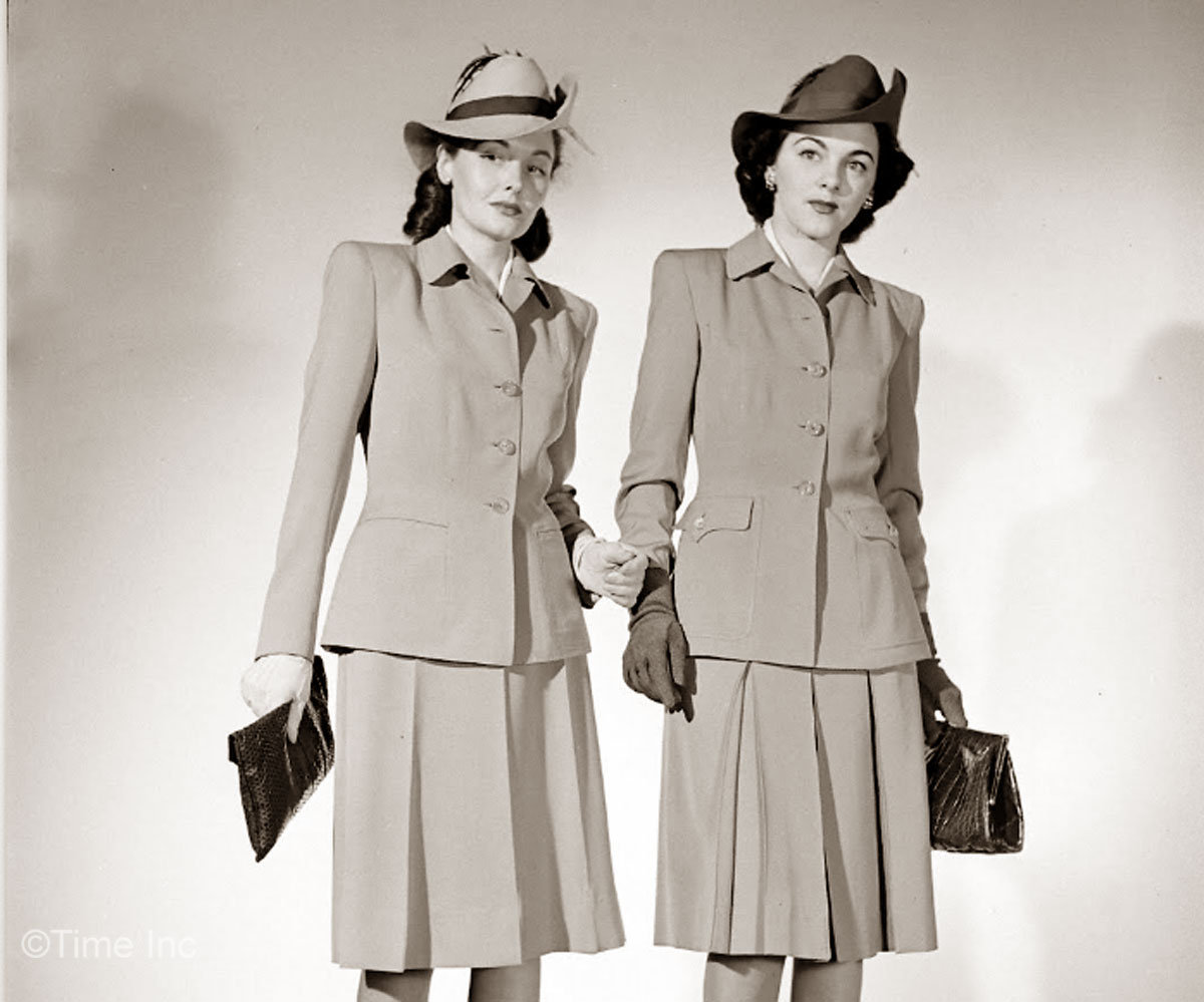 Женщины 1940 годов. Мода 1940-х в Англии. Мода США 40-Е. Мода Англия 1940. Мода Англия 40 е.
