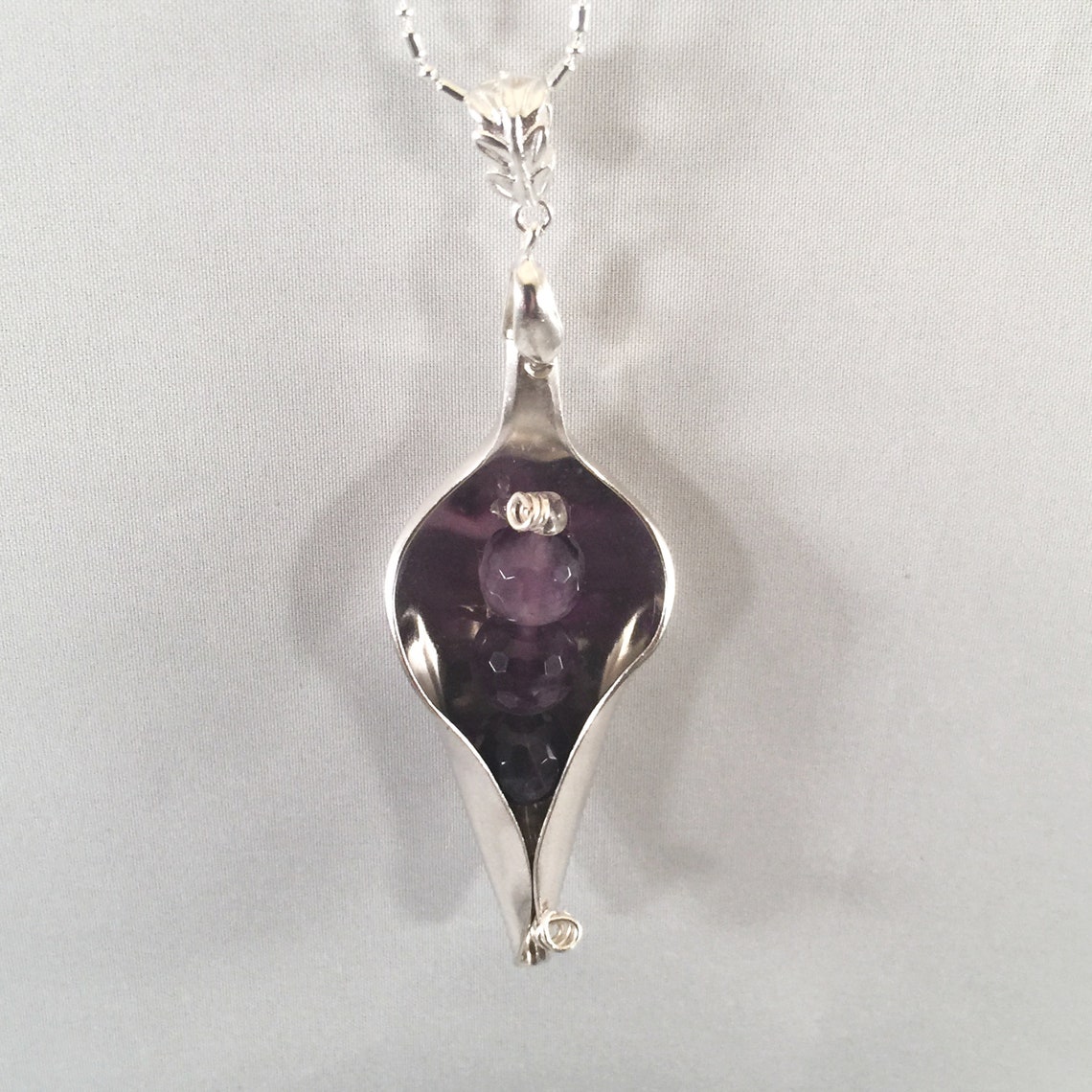 Antique Spoon Jewelry Gift for Her Handmade Spoon Pendant Etsy