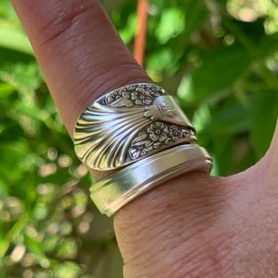 Oversized Oxidized Silver Adjustable Finger Ring /party Wear Rings/bollywood  Jewelry/german Silver Rings/indian Jewelry/boho Jewelry - Etsy Finland