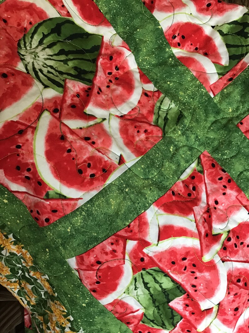 HarneysHandmades Quilted Cotton Throw - Thumbnail 2