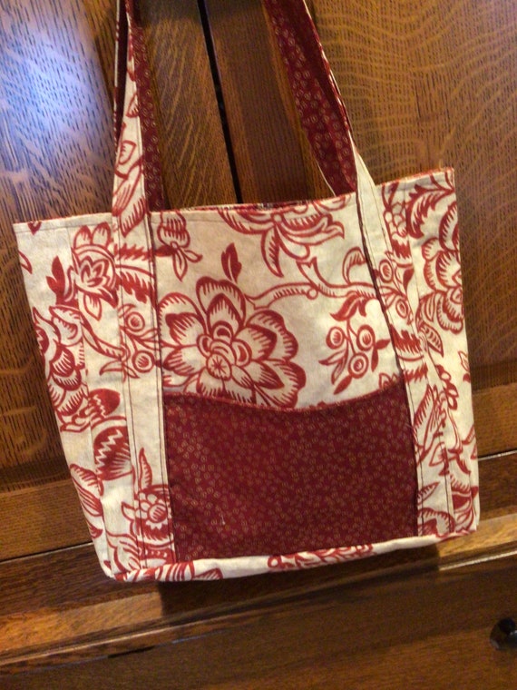 Washable tote with pockets hot sale