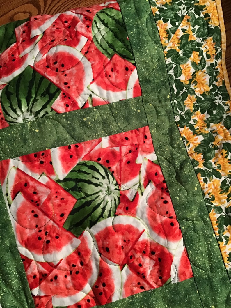 HarneysHandmades Quilted Cotton Throw - Thumbnail 4