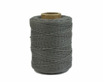 Macrame/ Jewelry Twine: Polyester 2-PLY Waxed 2 oz. Beaver (TW18-2W-2BV) Y3L