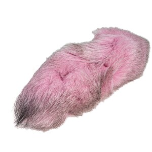 Premium Dyed Baby Pink Fox Tail (18-05-BP) Y2P