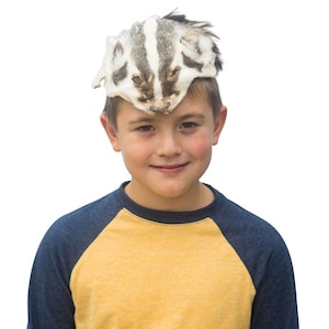 Authentic Real Badger Halloween Face Mask (17-Mask-11) Y1K/Y2K