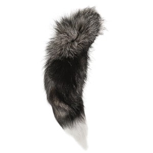 XXL+ Silver Fox Tail: 20&quot; Plus (18-05-8XXL+) Y2N