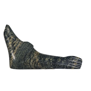 Inuit Soapstone Carving: Seal Design (44-G34) Y3K