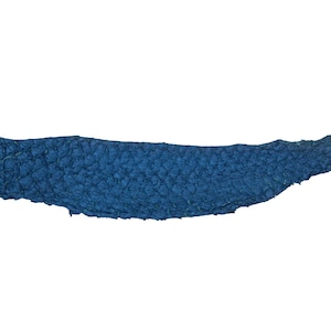 Suede Carp Leather: Deep Blue Lagoon (870-4S-28) Y1X