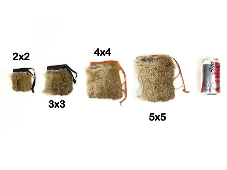 L11191722 Rabbit Fur Bag Pouch 399-xxx