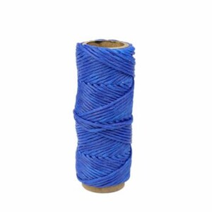 Imitation Sinew: Round Polypropylene 1 oz. Blue (TWR520WPP-1BL) K10