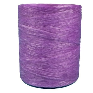 May include: A spool of lavender-colored yarn.