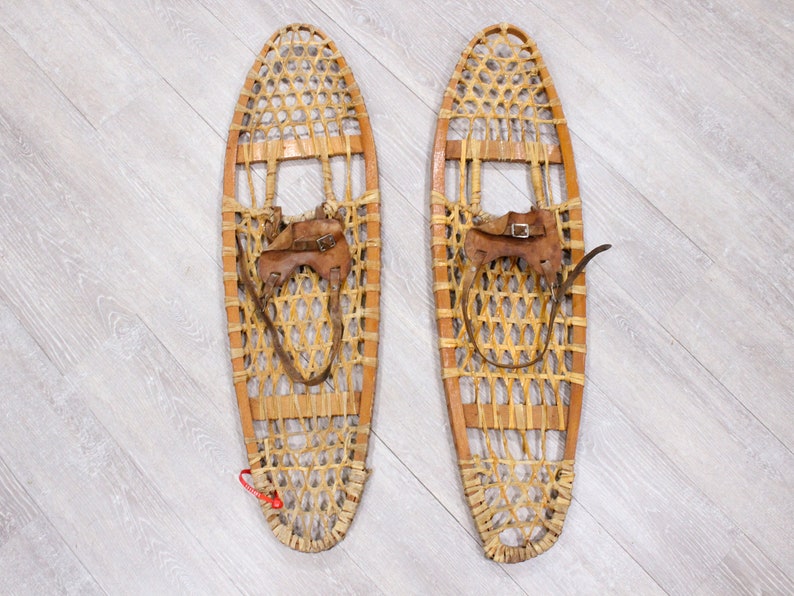 Authentic Vintage Pair of Used Snowshoes 4790G3461 8U Etsy