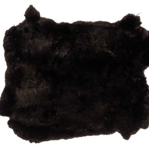 Rex Rabbit Skin #1 Dyed Brown Pelt (142-1BRB-AS) Y2K