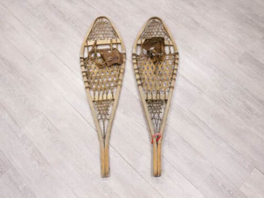 Authentic Vintage Pair of Used Snowshoes 4790G3474 Y2I Etsy