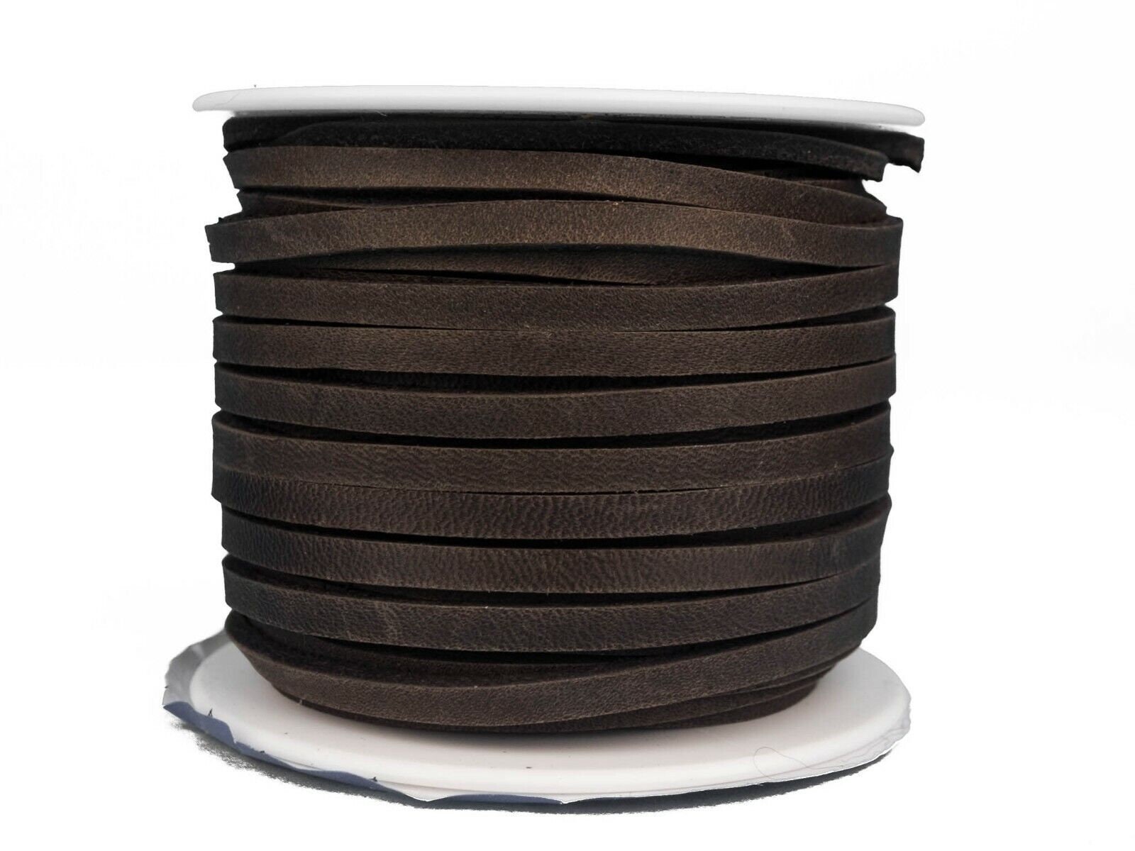 1 spool Dark Brown Latigo Leather Lacing 1 8" by 50 feet: Dark Brown…