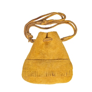 Small Huron Real Moosehide Bag (90-10-S)