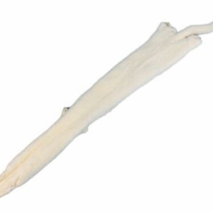 Piel de visón ranchero macho: Galería blanco cremoso (28-M-WH-G3484)