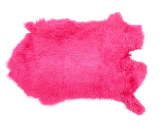 Dyed Rabbit Fur | Etsy