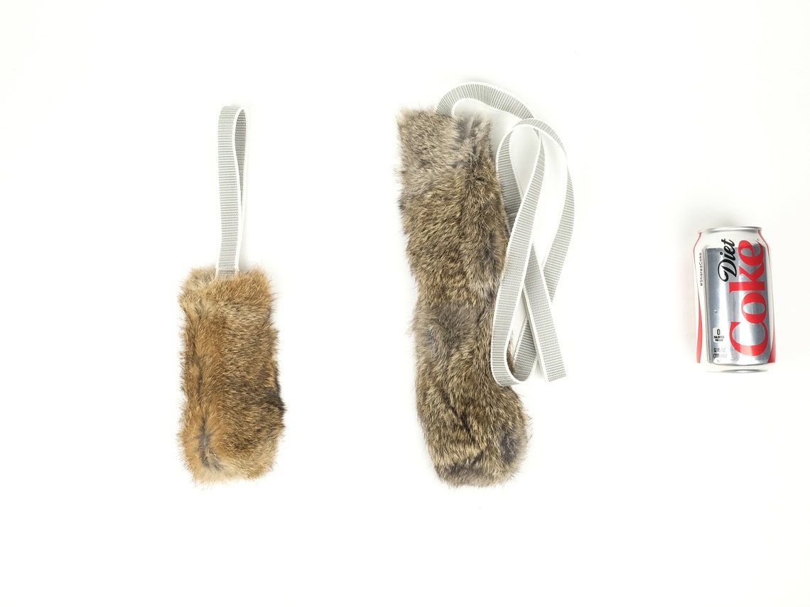 Large Rabbit Skin Dog Toy Tug 1279DR01LG K15 Etsy