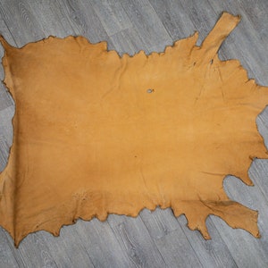 Commercial Brain-Tanned Deer Leather: Gallery Item (1302-30-G6249) Y3J