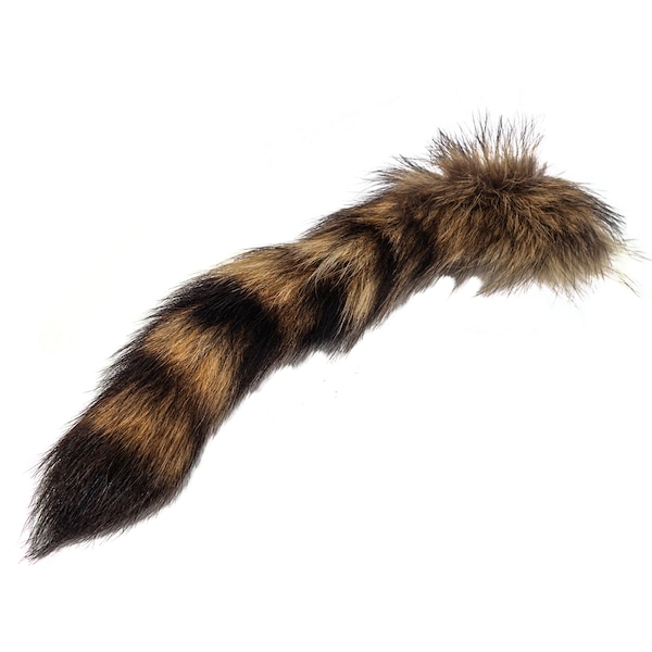 Real Extra Large Raccoon Tail 12"-14" (18-11-N-XL) Y3L