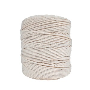 725 Feet of Cabled Polycotton Butchers Twine 3 x 8 x 80 tex (1386-IP6007)