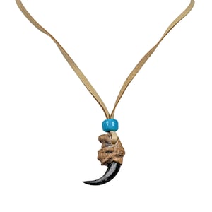 Realistic Iroquois &quot;Eagle Claw&quot; Necklace: 1-Claw (368-301-G6166) 9UC1