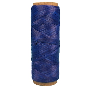 One roll of 100 foot Spool of Royal Blue 1/8th wide 60 lb test Imitation Sinew (287-1-34-RB) Y2H