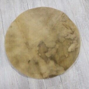 30&quot; North American Buffalo Rawhide Round Disc (55-10-30) Y2J