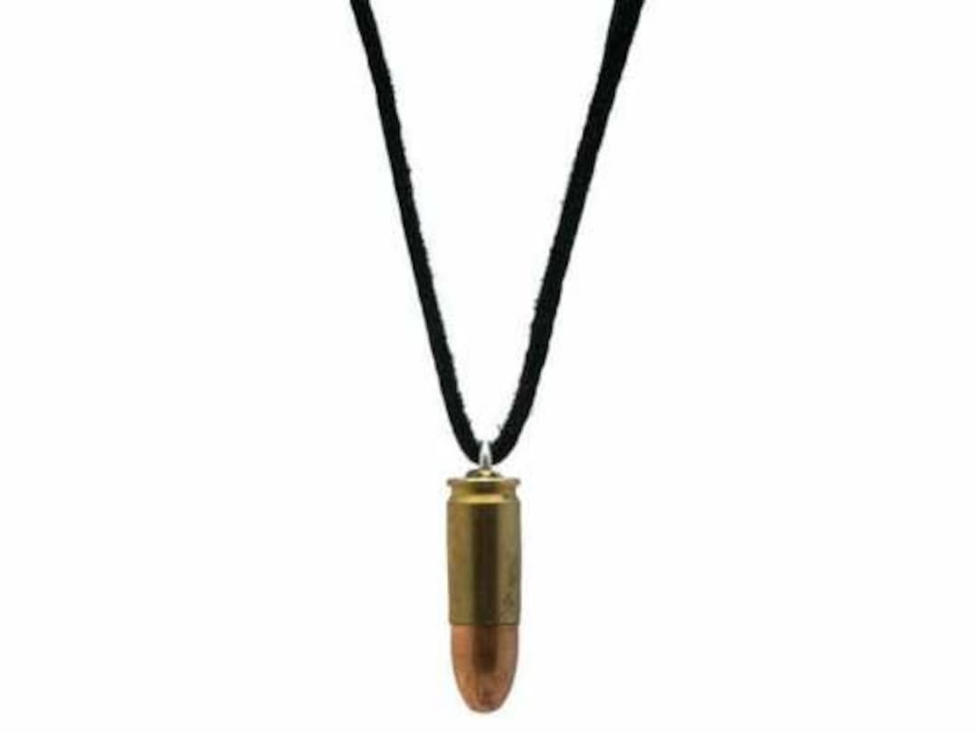 Buy 9mm Brass Bullet Necklace (1261-20-9651) Y1X Online in India