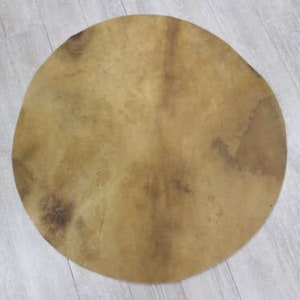 36&quot; Elk Rawhide Round Disc (55-30-R36) Y2J