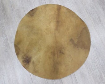 36" Elk Rawhide Round Disc (55-30-R36)