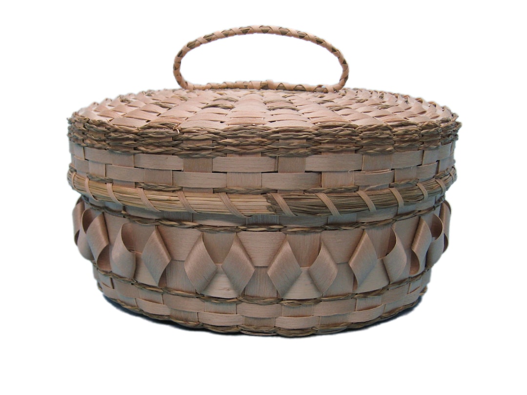 Abenaki Ash Splint Basket P201 35P201 10URM2 Etsy