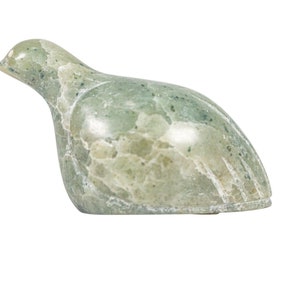 Inuit Soapstone Carving: Bird (44-G25) Y3K