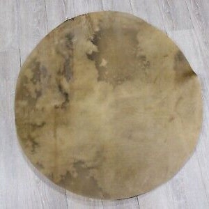 36&quot; North American Buffalo Rawhide Round Disc (55-10-36) Y2J