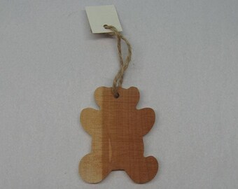Cedar Silhouette Ornament: Teddy Bear (523-03) Y2H