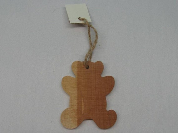 CEDAR Bear Silhouette - Cedar Ornament CEDAR Bear Silhouette - Cedar Ornament