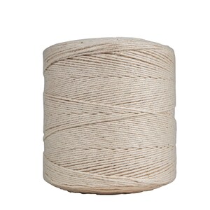 May include: A spool of natural-colored twine, wound tightly and ready for use.