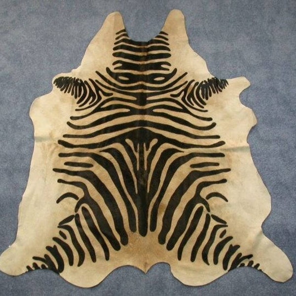 Printed Bovine Cow Hide Zebra (62-ZE-G01) 10UFT2