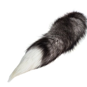 Select Indigo Fox Tail (Silver-Blue Fox Cross) (18-05-57-SEL) Y1J
