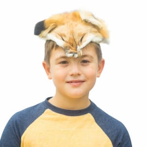 Authentic Red Fox Halloween Face Mask (17-MASK-06) A9