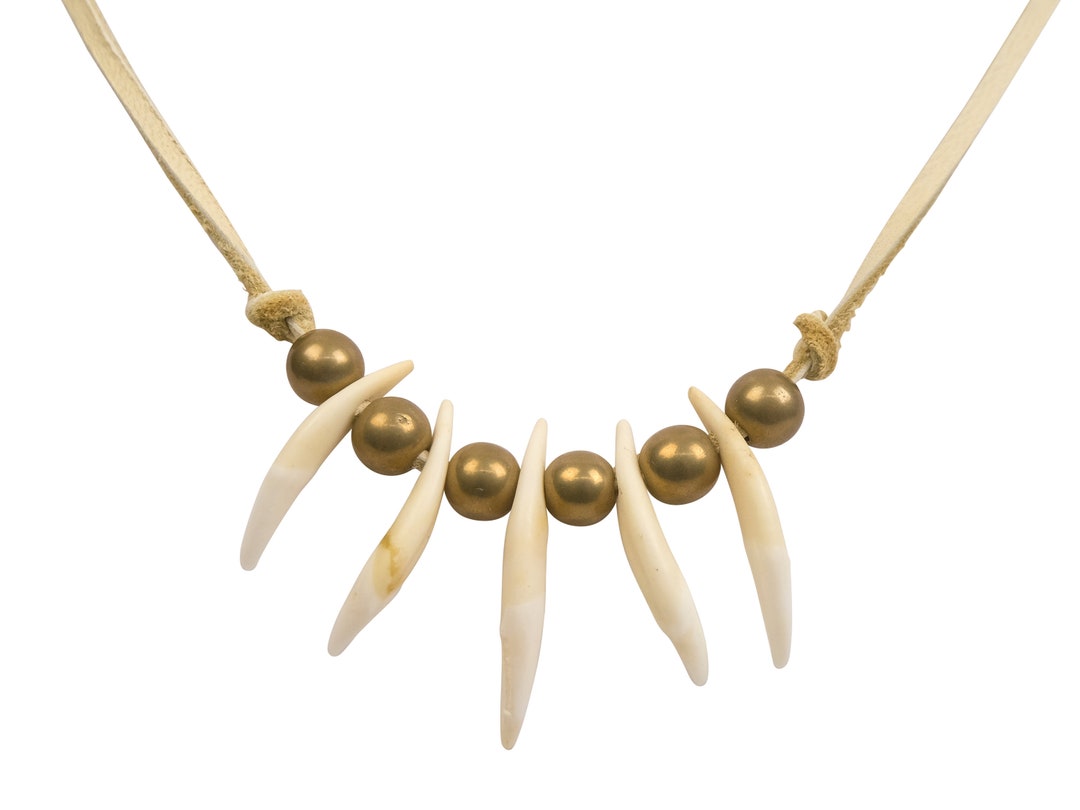 Real Fox Tooth Necklace: 5-tooth 560-1005 C2 - Etsy