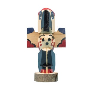 Ojibwa Totem Pole: 4" (25-4) B6