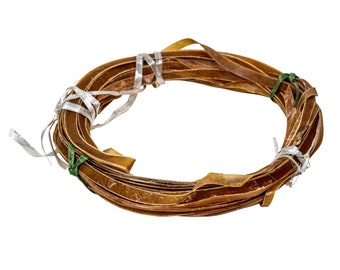 60 Feet of 1/2-inch Bovine Cow Craft Rawhide Lacing (1107-10C-1/2)